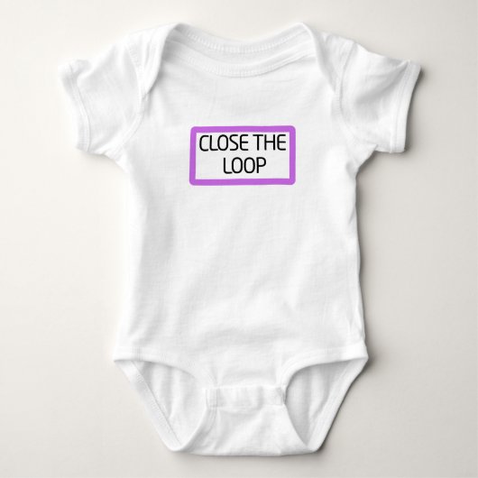 New Lead | Soft Cotton Baby Bodysuit ベビーボディスーツ (正面)