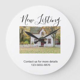 New listing Airbnb booking home vacation travel ca ラージ壁時計