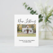 New listing Airbnb booking home vacation travel ca 案内ポストカード (スタンド正面)