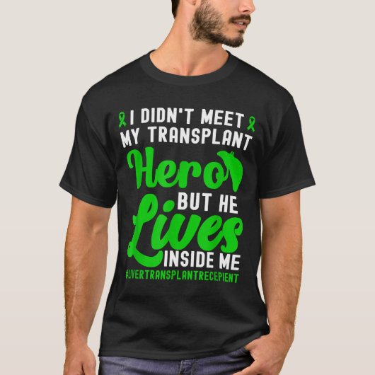 New Liver Owner Funny Liver Transplant Survivor  Tシャツ (正面)