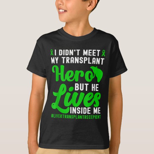 New Liver Owner Funny Liver Transplant Survivor  Tシャツ (正面)