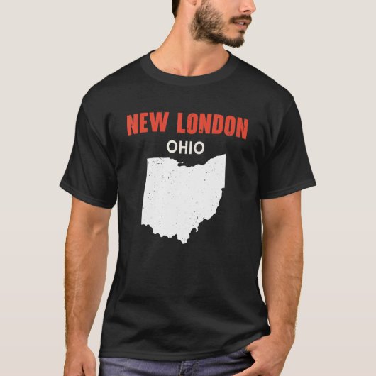 New London Ohio USA State America Travel Ohioan Tシャツ (正面)