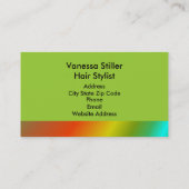 New Look Monogram名刺 名刺 (裏面)