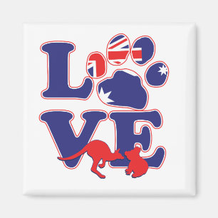 NEW-Love-From-Australia-with-Animals マグネット