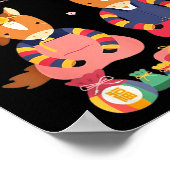 New Lunar Korean Decorations Seollal Korean ポスター (角)