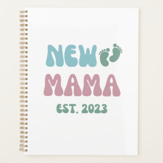 New Mama Est 2023 -金ゴールドバインドのプランナー プランナー手帳