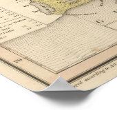 New Map Of Louisiana ポスター (角)