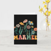 New Marmee Wildflower First Birthday &amp; Baby Sh カード (黄色い花)