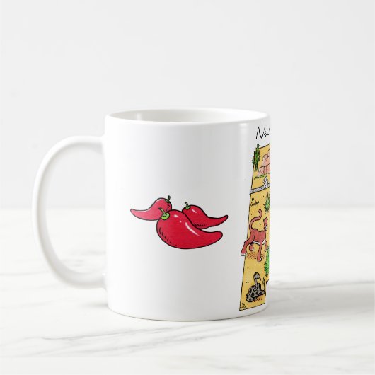 New Mexico コーヒーマグカップ (左)