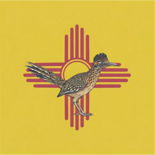 New Mexico and the Roadrunner シール (正面)