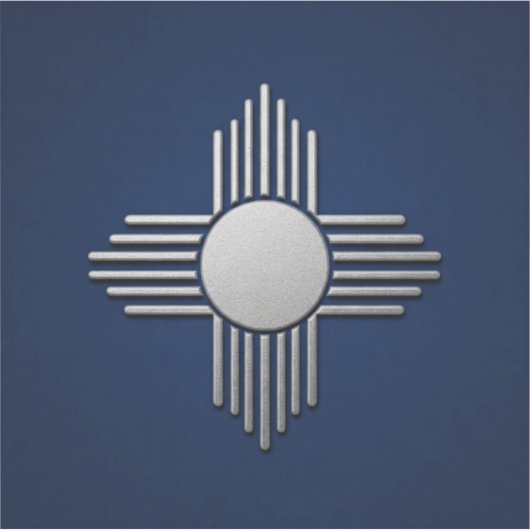 New Mexico Blue  シール (正面)