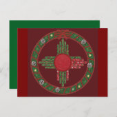 New Mexico Christmas  インビテーションポストカード (正面/裏面)