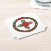 New Mexico Christmas  ペーパーコースター (アングル)