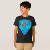 New Mexico Festival Hot Air Balloon Zia Gift  Tシャツ (正面フル)