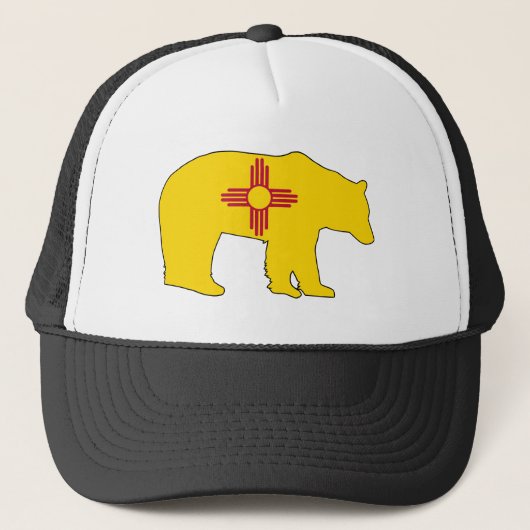 New Mexico Flag Bear キャップ (正面)