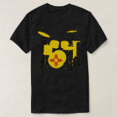 New Mexico flag drums  Tシャツ (デザイン正面)