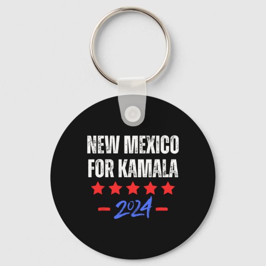 New Mexico For Kamala 2024 Dnc Kamala Harris Suprt キーホルダー (正面)