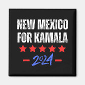 New Mexico For Kamala 2024 Dnc Kamala Harris Suprt マグネット (正面)