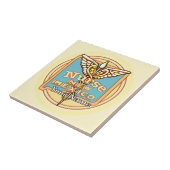 New Mexico Nurse Caduceus Tile タイル (側面)