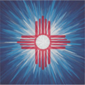 New Mexico Red White and Blue  シール (正面)