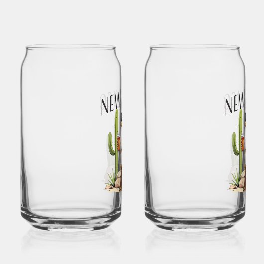 New Mexico Roadrunner having a beverage ガラス缶 (右)