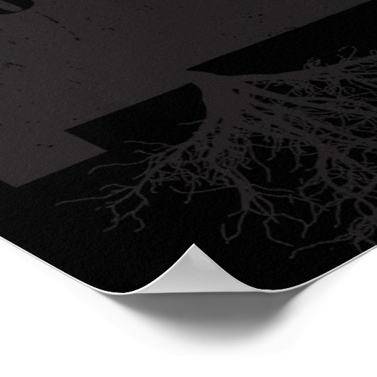 New Mexico Roots State Map Shirt Home Love Pride G ポスター (角)