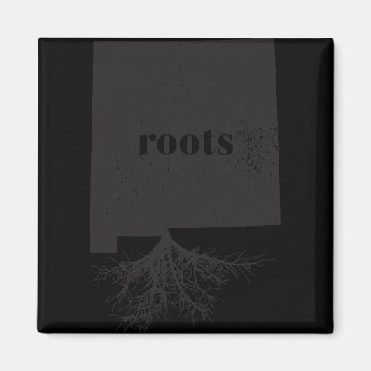 New Mexico Roots State Map Shirt Home Love Pride G マグネット (正面)