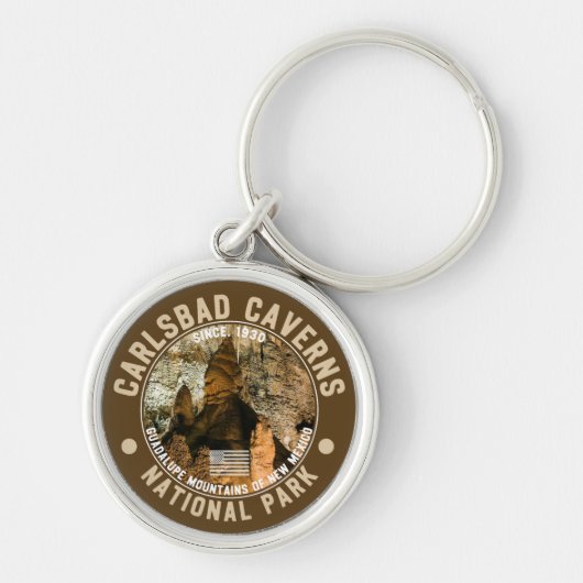 New Mexico’s Carlsbad Caverns キーホルダー (正面)