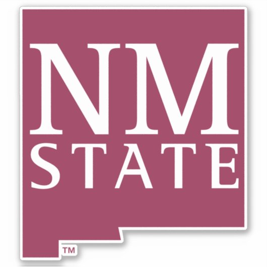 New Mexico State シール (正面)