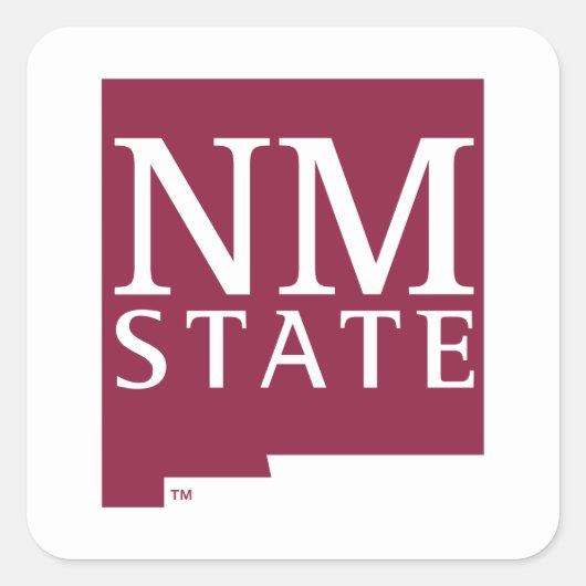 New Mexico State スクエアシール (正面)