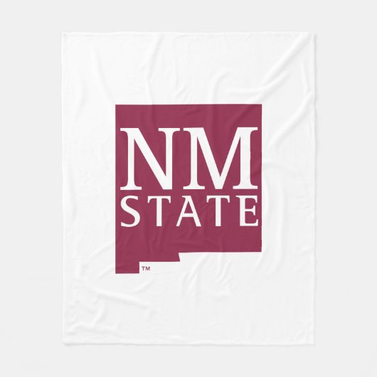 New Mexico State フリースブランケット (正面)