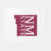 New Mexico State フリースブランケット (正面(横))