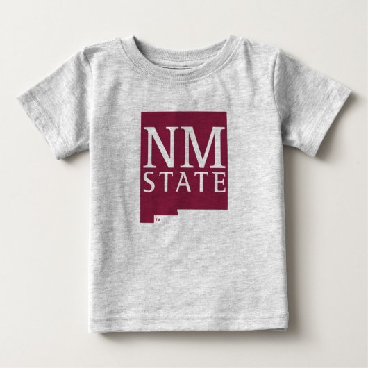 New Mexico State ベビーTシャツ (正面)