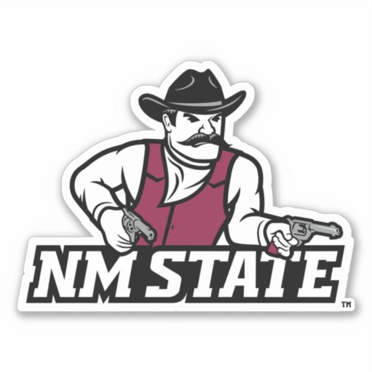 New Mexico State Aggies シール (正面)