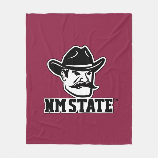 New Mexico State Aggies フリースブランケット (正面)
