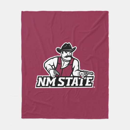 New Mexico State Aggies フリースブランケット (正面)