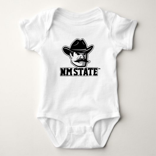 New Mexico State Aggies ベビーボディスーツ (正面)