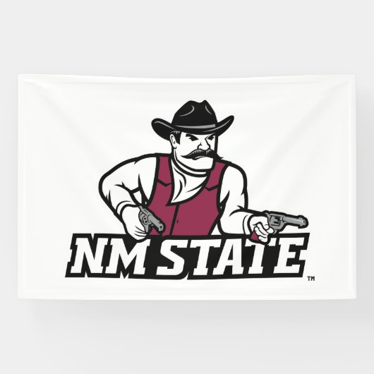 New Mexico State Aggies 横断幕 (横)