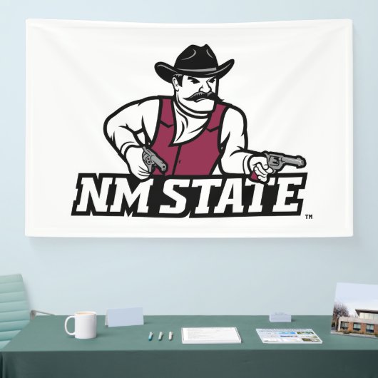 New Mexico State Aggies 横断幕 (トレードショー)