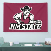 New Mexico State Aggies 横断幕 (トレードショー)