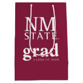 New Mexico State University Graduation ミディアムペーパーバッグ (裏面)