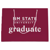 New Mexico State University Graduation ラージペーパーバッグ (正面)