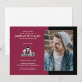 New Mexico State University Graduation 招待状 (正面/裏面)