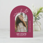New Mexico State University Graduation 招待状 (スタンド正面)