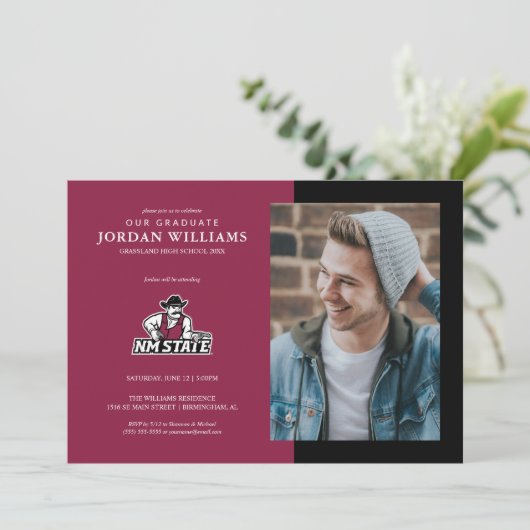 New Mexico State University Graduation 招待状 (スタンド正面)