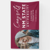 New Mexico State University Graduation 横断幕 (縦)