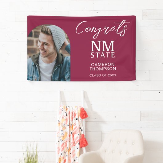 New Mexico State University Graduation 横断幕 (インサイチュ)