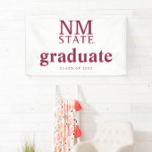 New Mexico State University Graduation 横断幕 (インサイチュ)