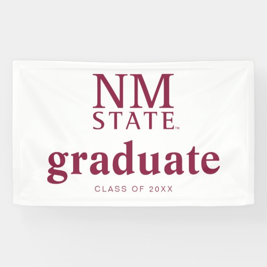 New Mexico State University Graduation 横断幕 (横)