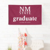 New Mexico State University Graduation 横断幕 (インサイチュ)